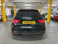 Begagnad Audi A1 Sportback Sport 2018 Svart Halvkombi