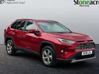 Used Toyota RAV4 Hybrid 218 HP (160 kW) 2019 Red SUV