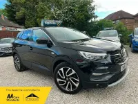 Used Vauxhall Grandland X Elite 130 HP (95 kW) 2018 Black SUV
