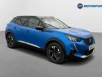 Used Peugeot e-2008 GTi 100 kW (136 HP) 2021 Blue SUV