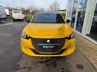 Used Peugeot e-208 Premium 100 kW (136 HP) 2022 Yellow Hatchback