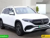 Used Mercedes EQB300 AMG line 167 kW (228 HP) 2023 White SUV