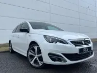Used Peugeot 308 SW GT-line 120 HP (88 kW) 2016 White Estate