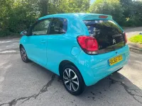 Used Citroën C1 Flair 68 HP (50 kW) 2015 Blue Hatchback