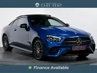 Used Mercedes E300 AMG line 2023 Blue Coupe