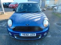 Used Mini ONE Hatch 98 HP (72 kW) 2011 Blue Hatchback