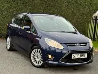 Used Ford C-MAX Titanium 125 HP (91 kW) 2013 Blue MPV