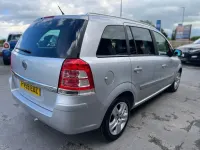 Used Vauxhall Zafira Active 2009 Silver MPV