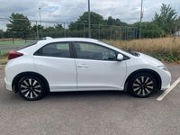 Used Honda Civic SE Plus 2014 White Hatchback