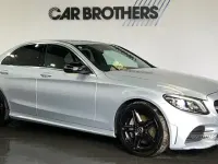 Used Mercedes C300 AMG Line Premium 2019 Silver Sedan