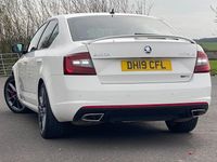 Used Skoda Octavia vRS 245 HP (180 kW) 2019 Candy white Hatchback