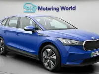 Used Skoda Enyaq iV ecoSuite 150 kW (204 HP) 2023 Blue SUV