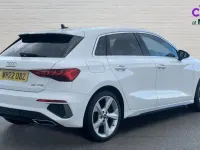 Used Audi A3 S-Line 110 HP (80 kW) 2022 White Sedan