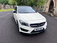 Used Mercedes CLA220 AMG 170 HP (125 kW) 2013 White Sedan