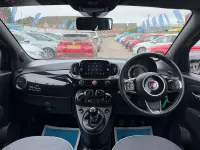 Used Fiat 500 Lounge 69 HP (50 kW) 2019 Black Hatchback