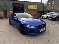 Used Jaguar XE R-Sport 180 HP (132 kW) 2019 Blue Sedan