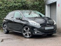 Used Peugeot 208 GT-line 110 HP (80 kW) 2019 Black Hatchback