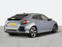 Begagnad Honda Civic SR 126 HK (92 kW) 2018 Grå Halvkombi