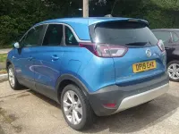 Used Vauxhall Crossland X S 130 HP (95 kW) 2019 Blue SUV