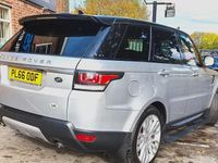 Used Land Rover Range Rover Sport HSE 306 HP (225 kW) 2016 Silver SUV
