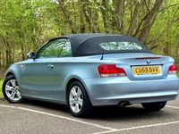 Used BMW 118 Cabriolet Comfort Edition 2009 Blue Cabriolet