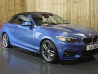 Used BMW 220 M Sport 2016 Blue Cabriolet