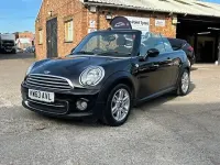 Used Mini Cooper Cabriolet 122 HP (89 kW) 2013 Black Cabriolet