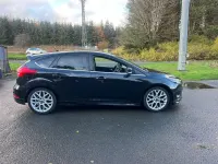 Used Ford Focus Zetec 120 HP (88 kW) 2015 Black Hatchback
