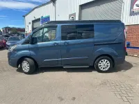 Used Ford Transit Custom Limited 130 HP (95 kW) 2018 Blue Van