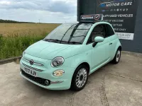 Used Fiat 500 Lounge 69 HP (50 kW) 2017 Green Hatchback