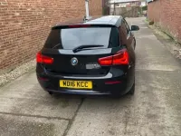 Used BMW 118 Sport Line 2016 Black Hatchback