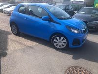 Used Peugeot 108 Active 68 HP (50 kW) 2016 Blue Hatchback