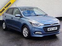 Used Hyundai i20 Premium 2017 Blue Hatchback
