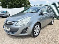 Used Vauxhall Corsa 100 HP (73 kW) 2011 Silver Hatchback