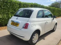 Used Fiat 500 Pop 69 HP (50 kW) 2014 White Hatchback