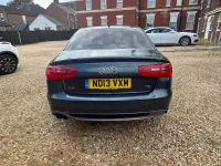 Used Audi A6 Black Edition 2013 Blue Sedan