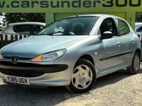 Used Peugeot 206 60 HP (44 kW) 2001 Silver Hatchback