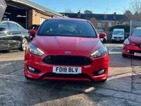 Used Ford Focus ST-Line 140 HP (102 kW) 2018 Red Hatchback