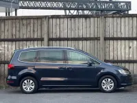 Used VW Sharan SE 177 HP (130 kW) 2015 Blue MPV