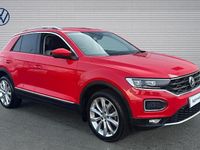 Used VW T-Roc SEL 150 HP (110 kW) 2020 Red SUV