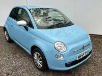 Used Fiat 500 S 69 HP (50 kW) 2013 Blue Hatchback