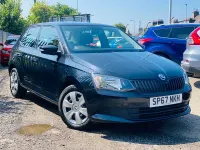 Used Skoda Fabia 2017 Black Hatchback