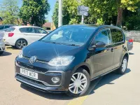 Used VW up! high up! 90 HP (66 kW) 2017 Black Hatchback