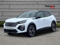 Used Peugeot e-2008 GTi 100 kW (136 HP) 2024 White SUV