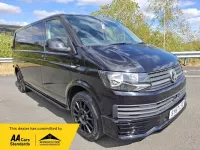 Used VW T6 Startline 102 HP (75 kW) 2017 Black Van