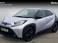New Toyota Aygo X Edition 72 HP (52 kW) 2025 Jasmine silver bitone (metallic paint) SUV