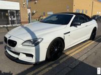 Used BMW 640 Cabriolet M Sport 2013 White Cabriolet
