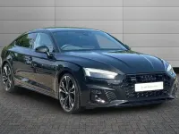 Used Audi A5 Sportback Black Edition 261 HP (191 kW) 2023 Mythos black Hatchback