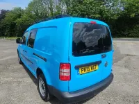 Used VW Caddy Startline 102 HP (75 kW) 2015 Blue MPV