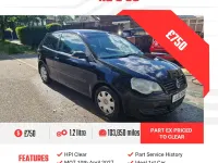 Used VW Polo 55 HP (40 kW) 2005 Black Hatchback